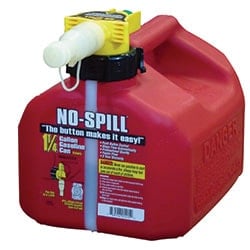 No-Spill Gas Can 1.25 Gallon